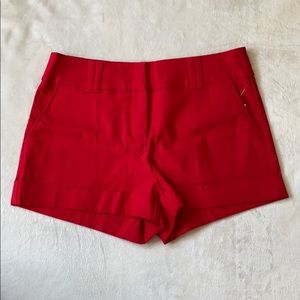 Papaya Red Shorts